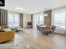 3 room apartment Vilniuje, Šnipiškėse, Daugėliškio g.