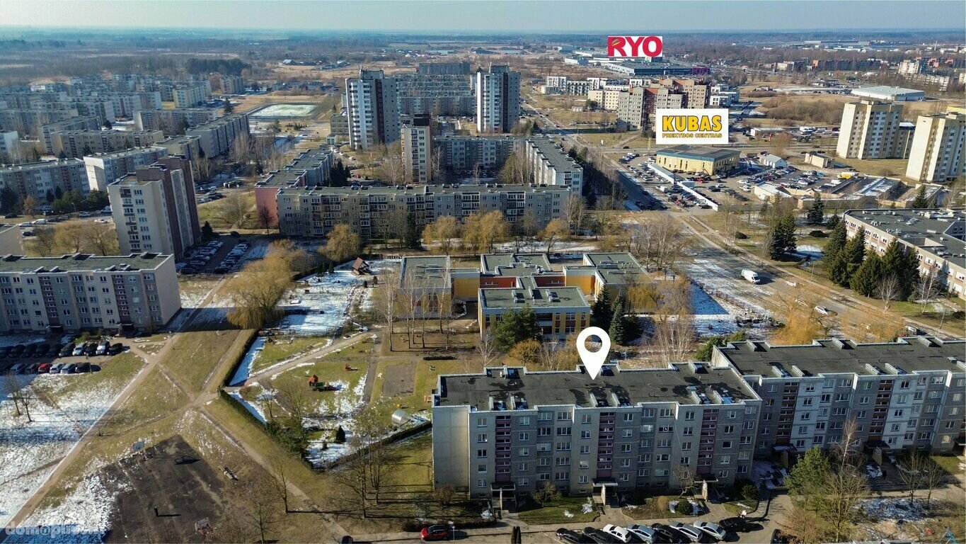 Parduodamas 2 kambarių butas Panevėžyje, Kniaudiškiuose, Kniaudiškių g.