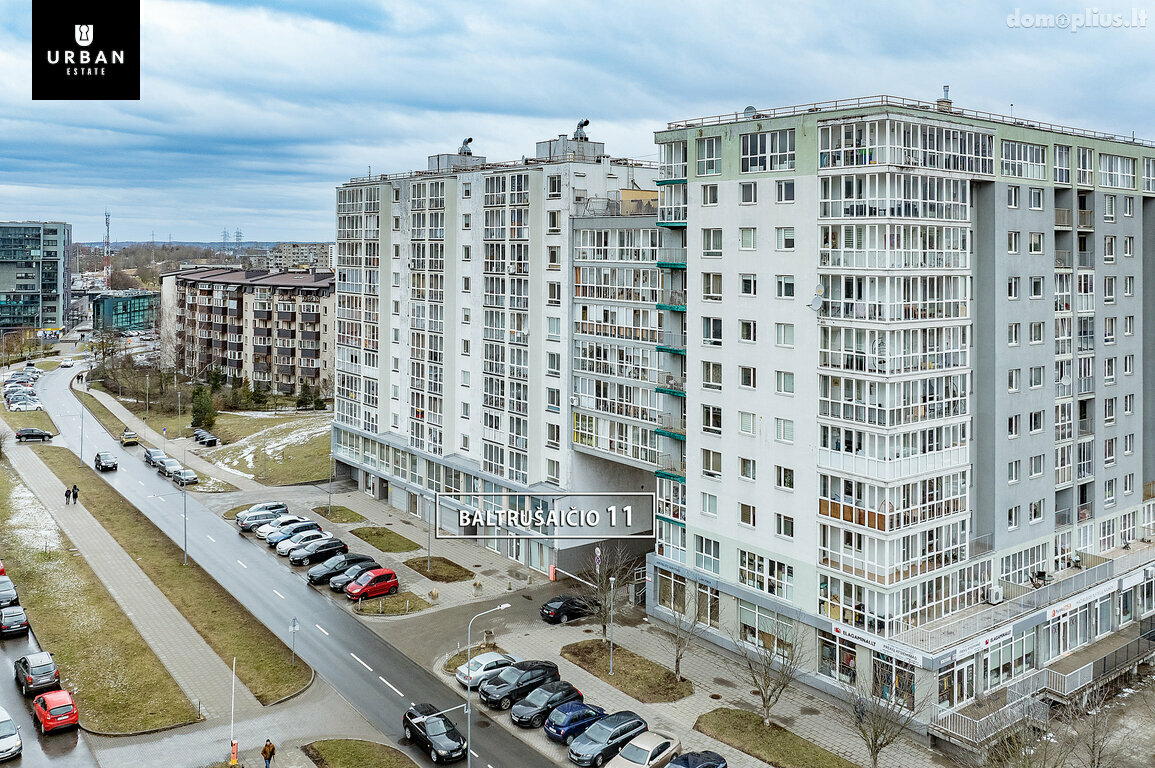 Parduodamas 2 kambarių butas Vilniuje, Pašilaičiuose, Jurgio Baltrušaičio g.