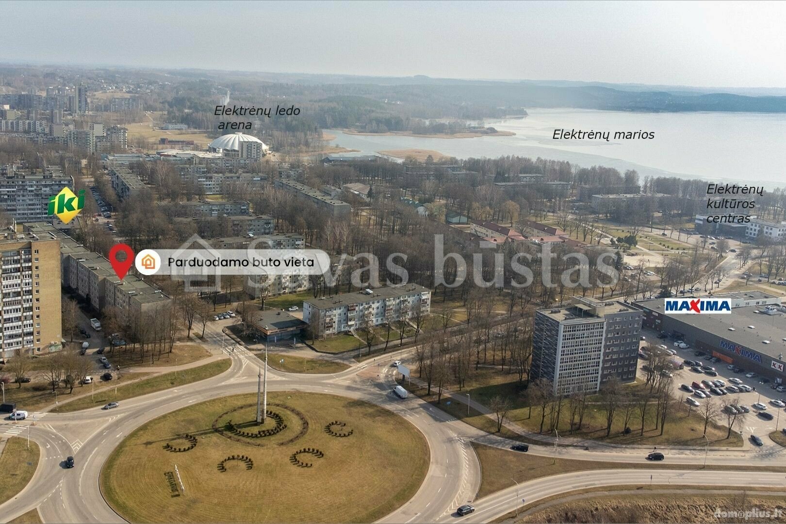Parduodamas 3 kambarių butas Elektrėnų sav., Elektrėnuose, Sodų g.