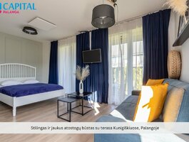 Parduodamas 1 kambario butas Palangoje, Vaivorykštės g.
