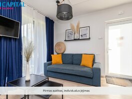 Parduodamas 1 kambario butas Palangoje, Vaivorykštės g.