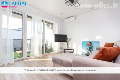 Parduodamas 2 kambarių butas Palangoje, Vaivorykštės g.