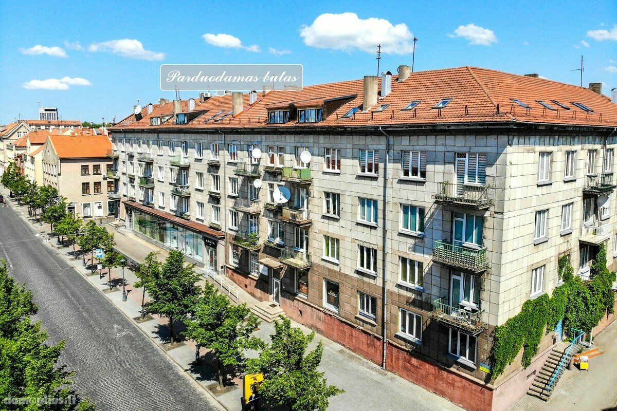 3 rooms apartment for sell Klaipėdoje, Senamiestyje, Tiltų g.