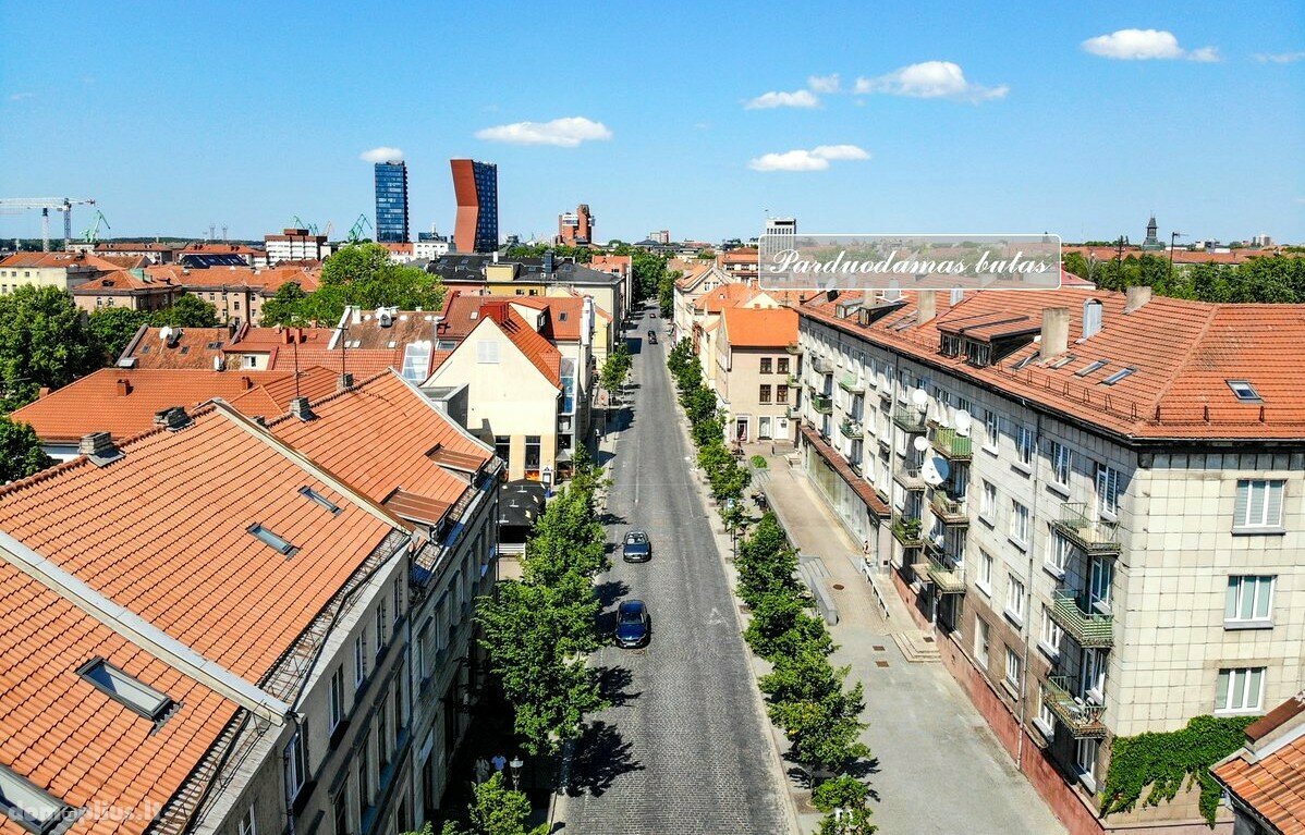 3 rooms apartment for sell Klaipėdoje, Senamiestyje, Tiltų g.