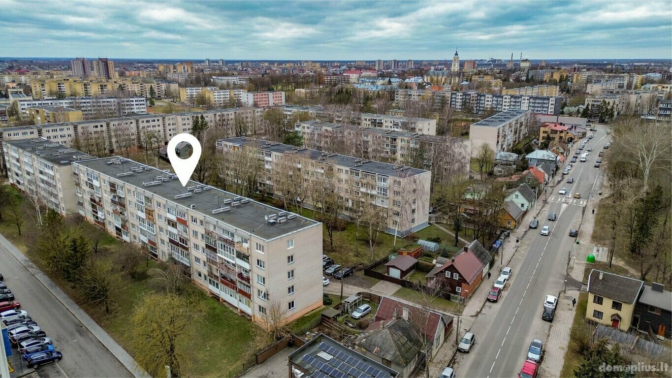 Parduodamas 3 kambarių butas Panevėžyje, Centre, Durpyno g.