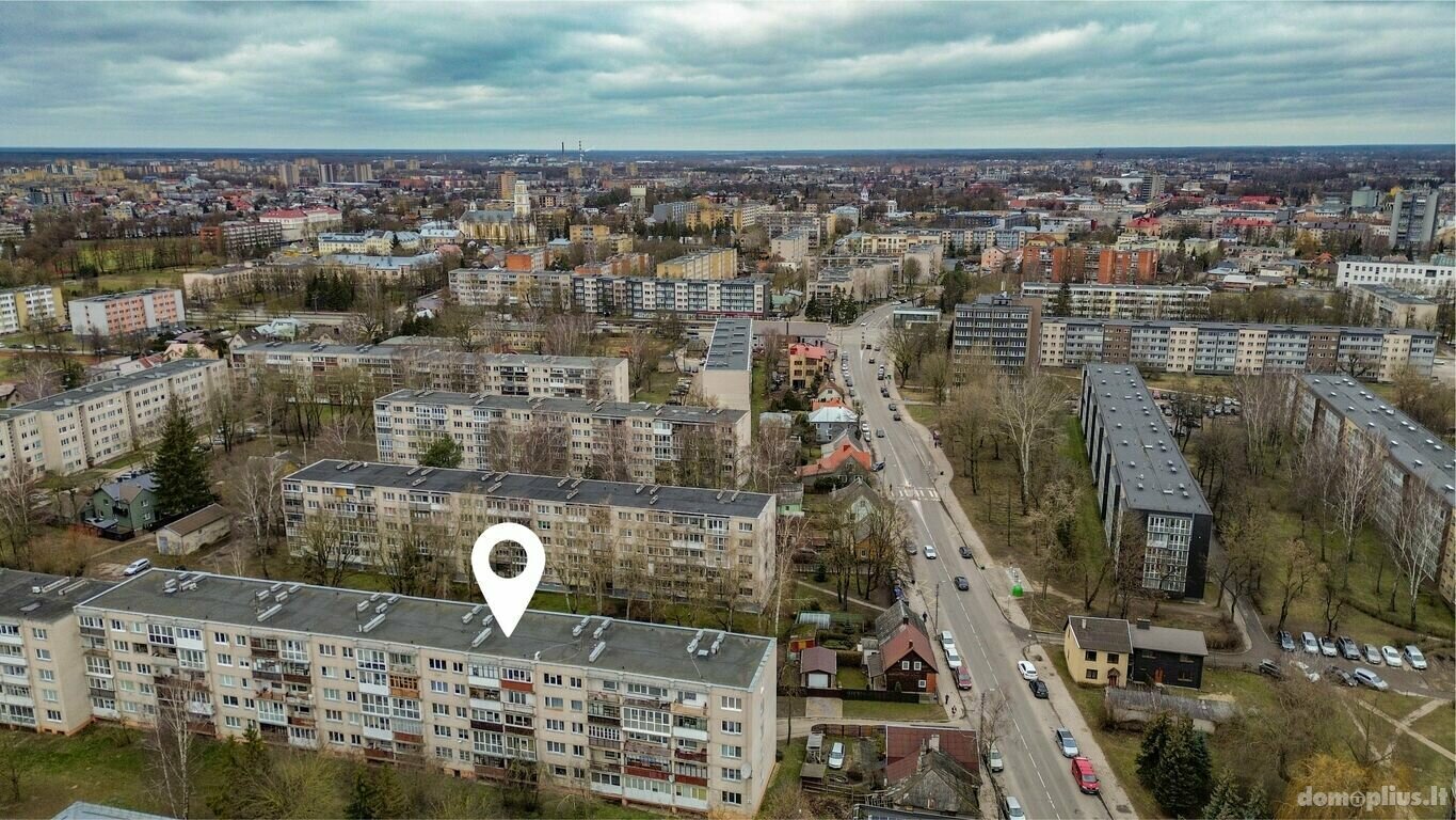 Parduodamas 3 kambarių butas Panevėžyje, Centre, Durpyno g.