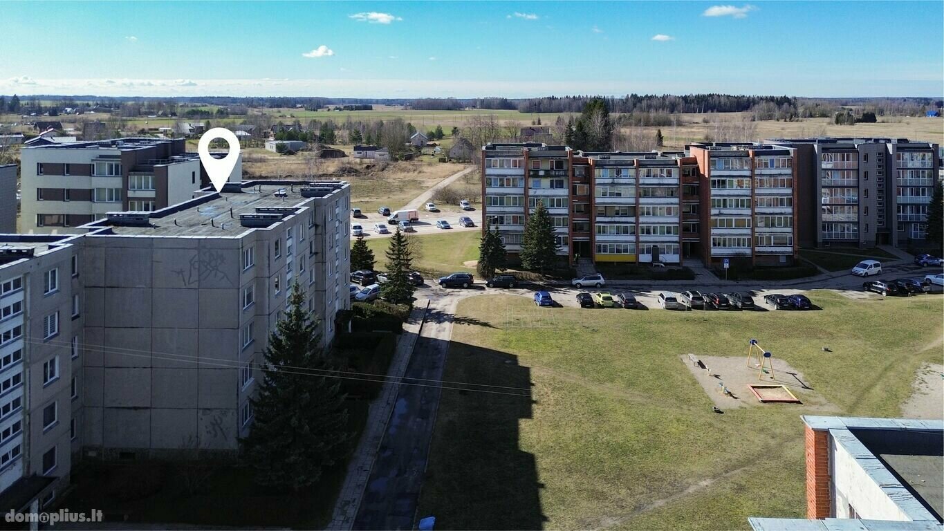 Parduodamas 3 kambarių butas Rokiškio rajono sav., Rokiškyje, Vilties g.