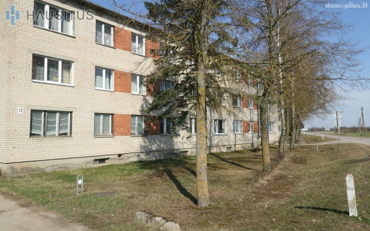 Parduodamas 3 kambarių butas Anykščių rajono sav., Dabužiai I