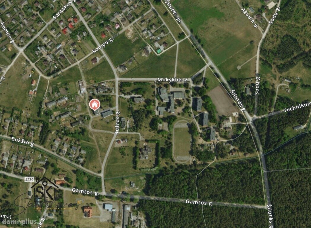 Parduodamas 2 kambarių butas Šilutės rajono sav., Pagryniuose, Aušros g.