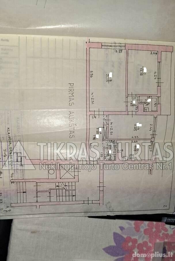 Продается 3 комнатная квартира Klaipėdoje, Debrecene, Debreceno g.
