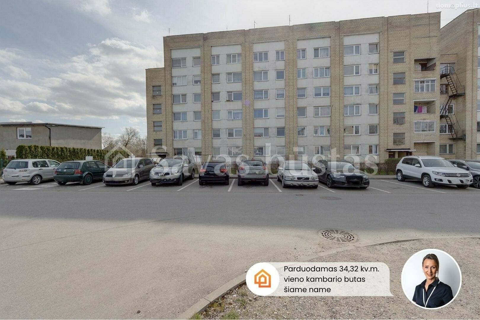 Parduodamas 1 kambario butas Kauno rajono sav., Garliavoje, Stasio Lozoraičio g.