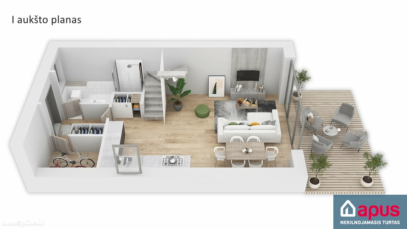 4 rooms apartment for sell Vilniuje, Pilaitėje, Vorupės g.