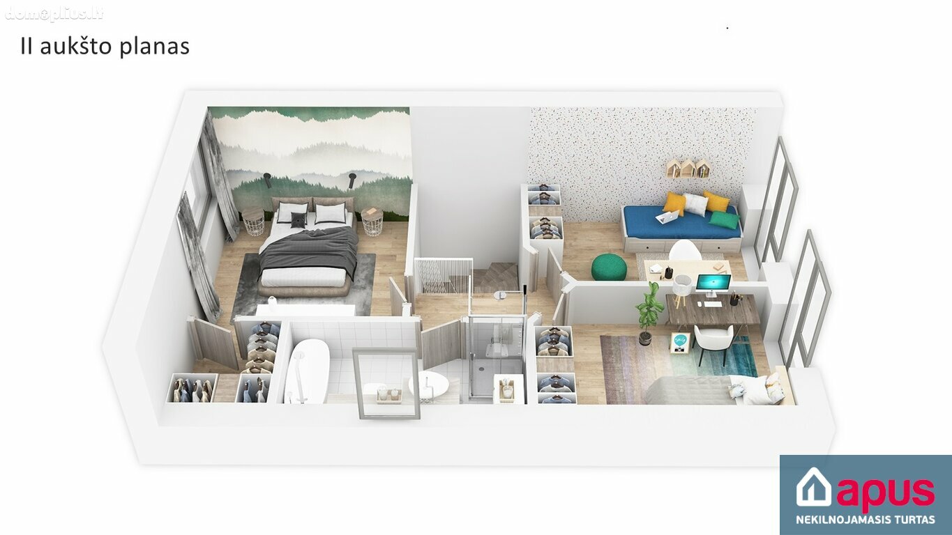 4 rooms apartment for sell Vilniuje, Pilaitėje, Vorupės g.