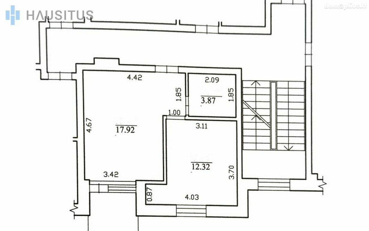 2 rooms apartment for sell Panevėžyje, Kniaudiškiuose, Ainių g.