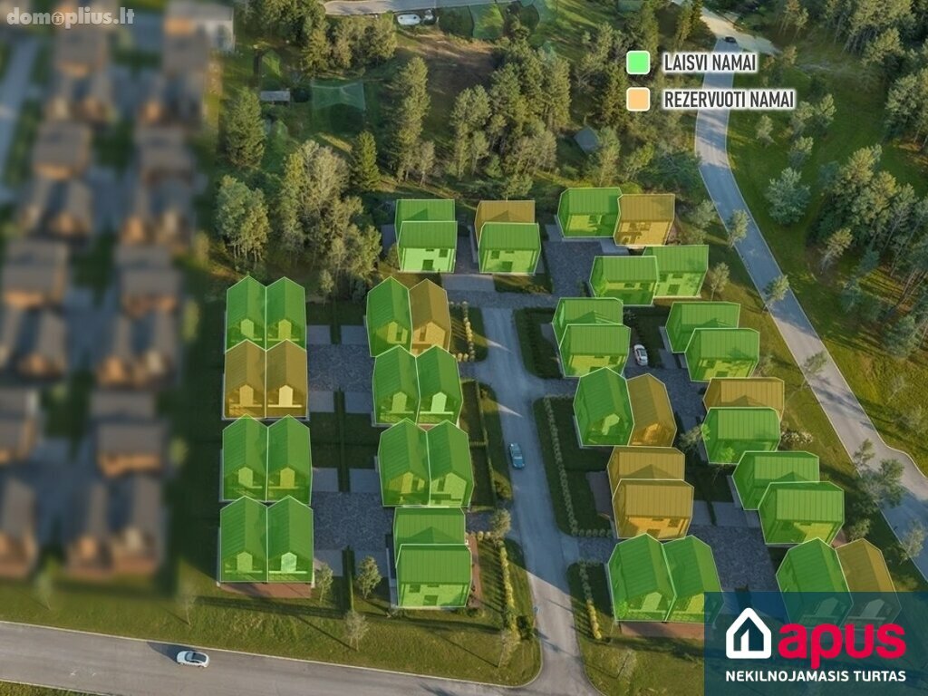 Parduodamas 4 kambarių butas Vilniuje, Pavilnyje, Žemoji g.