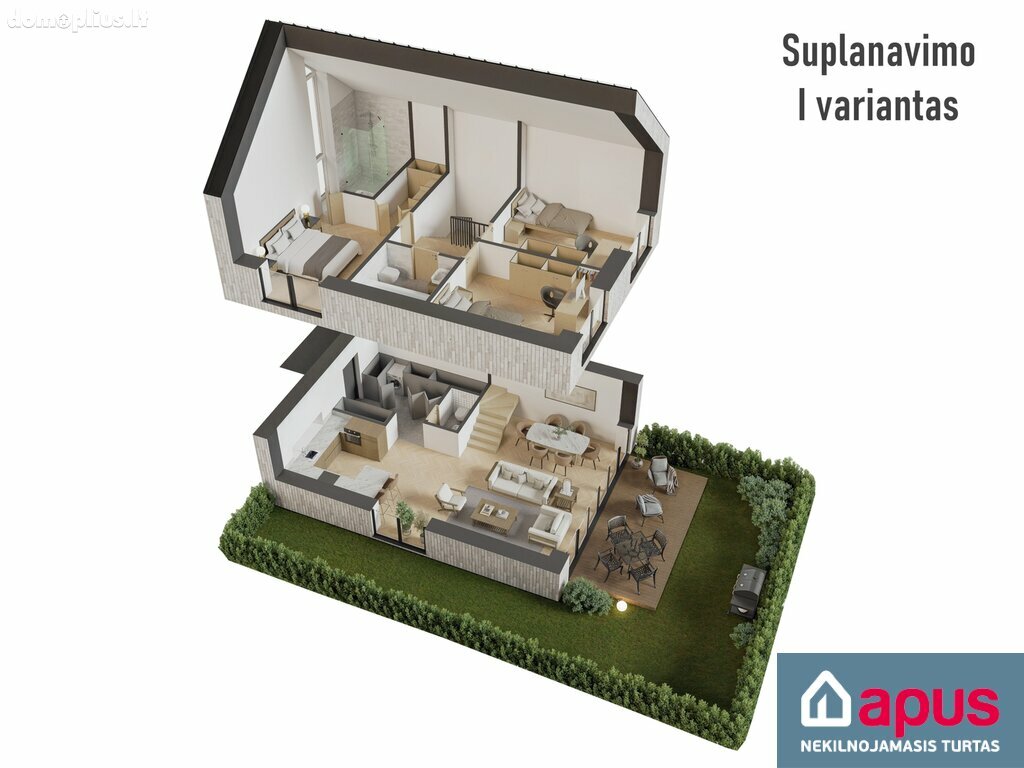 Parduodamas 4 kambarių butas Vilniuje, Pavilnyje, Žemoji g.
