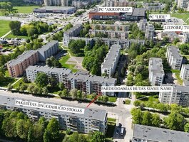4 room apartment Šiauliuose, Lieporiuose, Lieporių g.