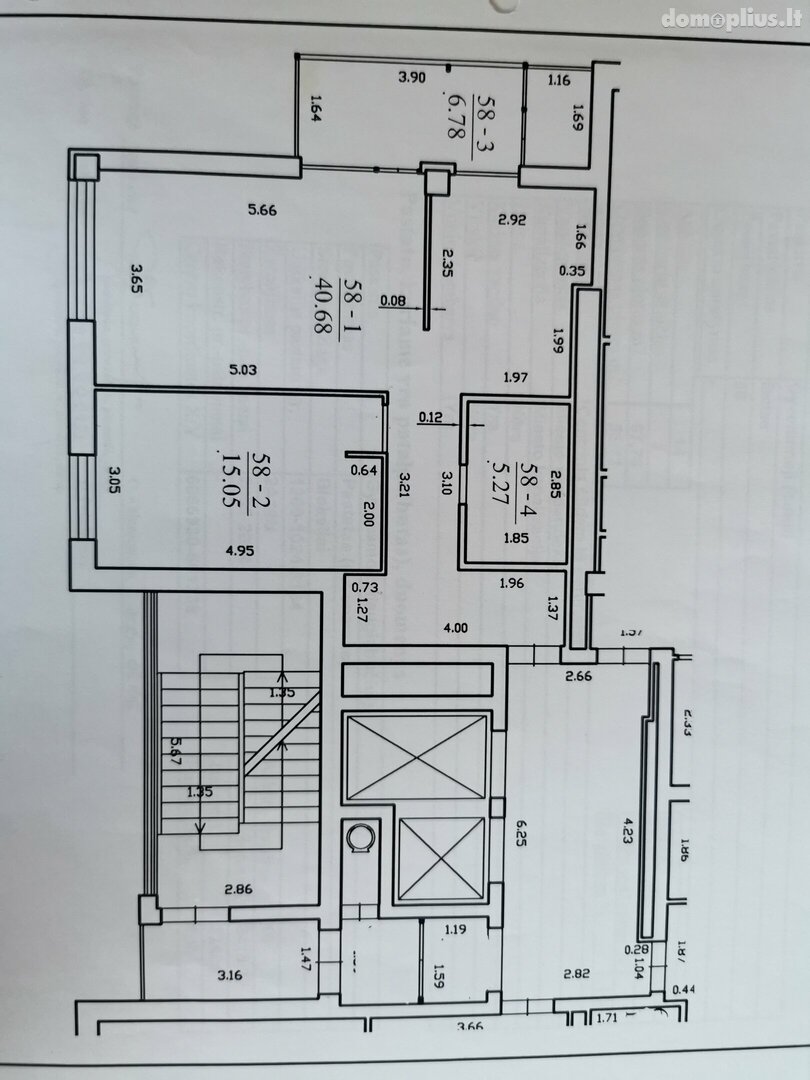 Parduodamas 2 kambarių butas Vilniuje, Baltupiuose, Didlaukio g.