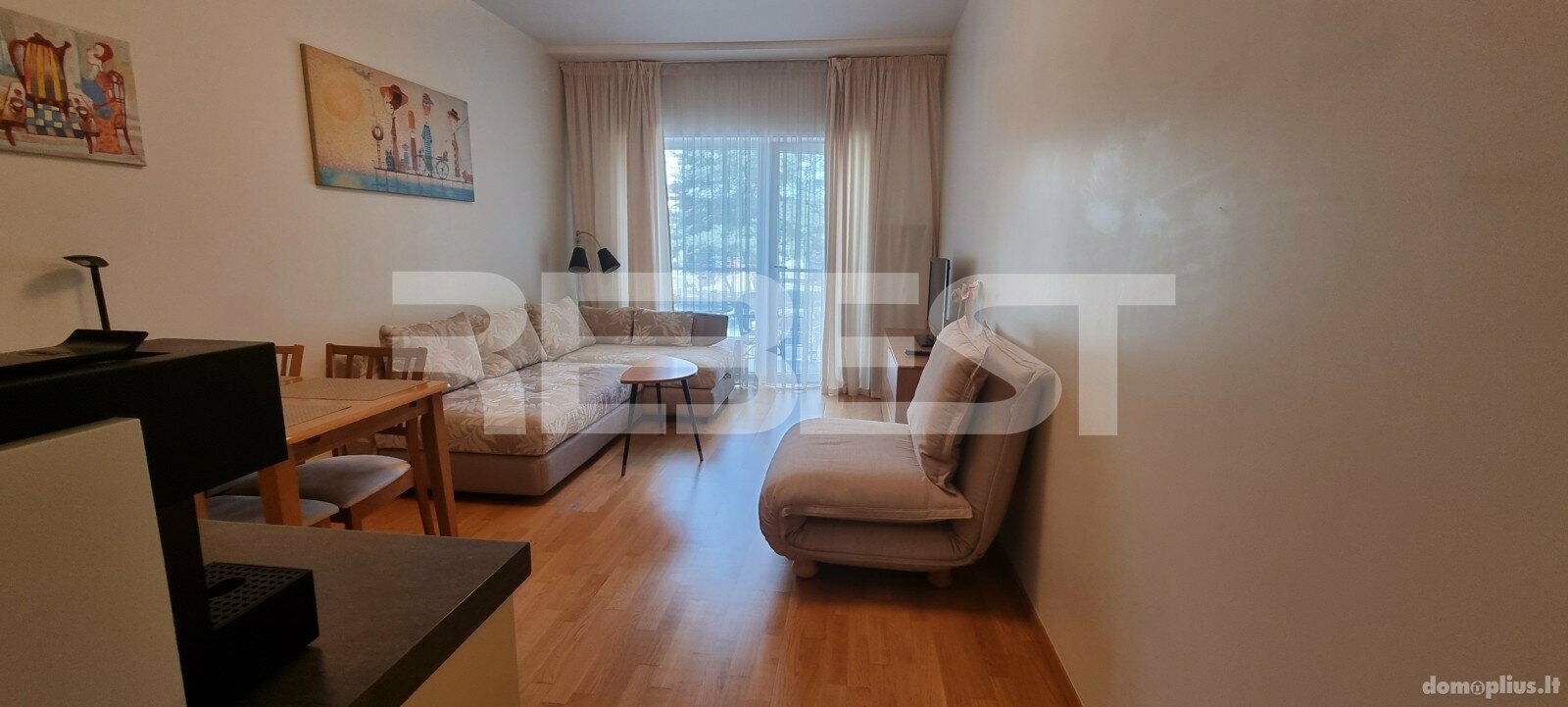 1 room apartment for sell Palangoje