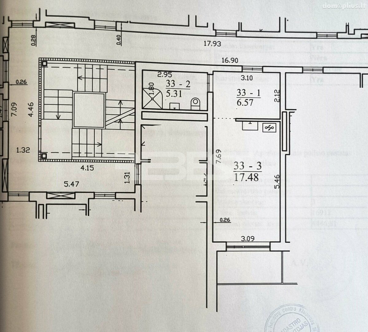1 room apartment for sell Palangoje