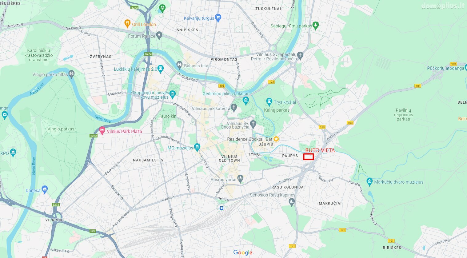 2 kambarių buto nuoma Vilniuje, Užupyje, Aukštaičių g.