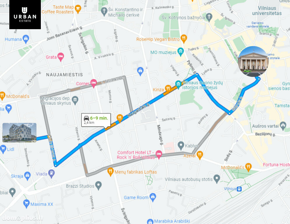 Parduodamas 1 kambario butas Vilniuje, Naujamiestyje, Statybininkų g.