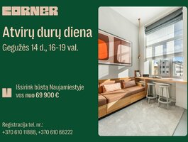 Продается 1 комнатная квартира Vilniuje, Naujamiestyje, T. Ševčenkos g.
