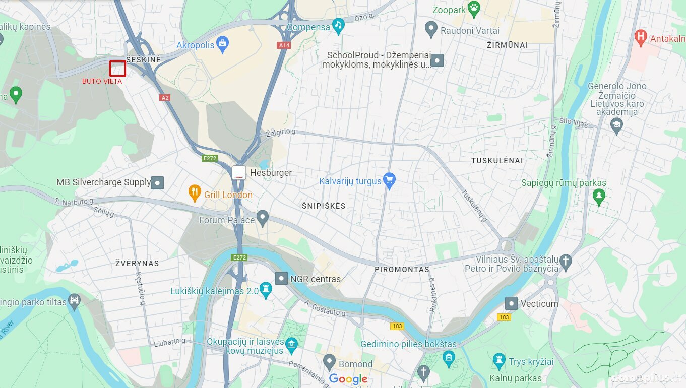 2 kambarių buto nuoma Vilniuje, Žvėryne, Siesikų g.