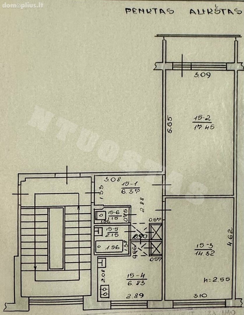 2 rooms apartment for sell Klaipėdoje, Vingio, I. Simonaitytės g.