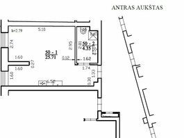 Parduodamas 1 kambario butas Vilniuje, Žvėryne