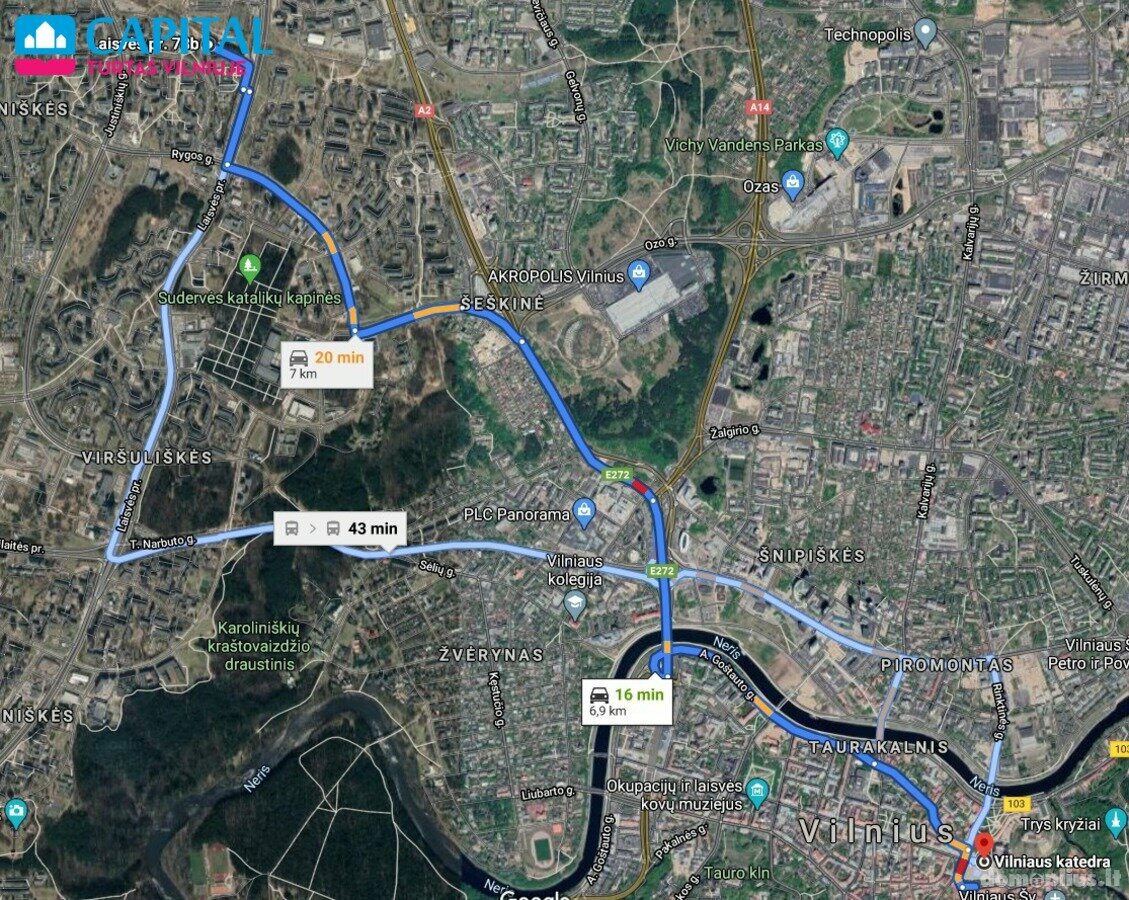 2 kambarių buto nuoma Vilniuje, Pašilaičiuose