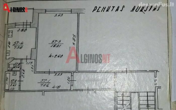 1 room apartment for sell Klaipėdoje, Bandužiuose, Jūrininkų pr.