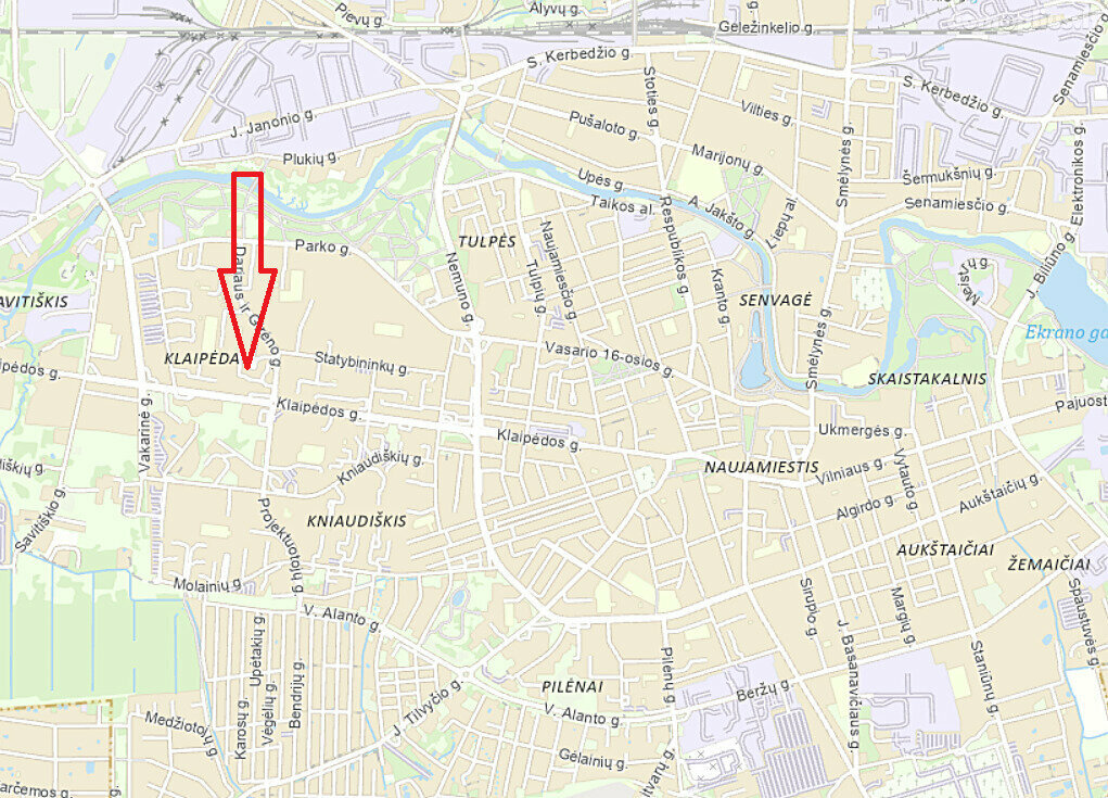Parduodamas 1 kambario butas Panevėžys, Panevėžyje, Klaipėdos g.