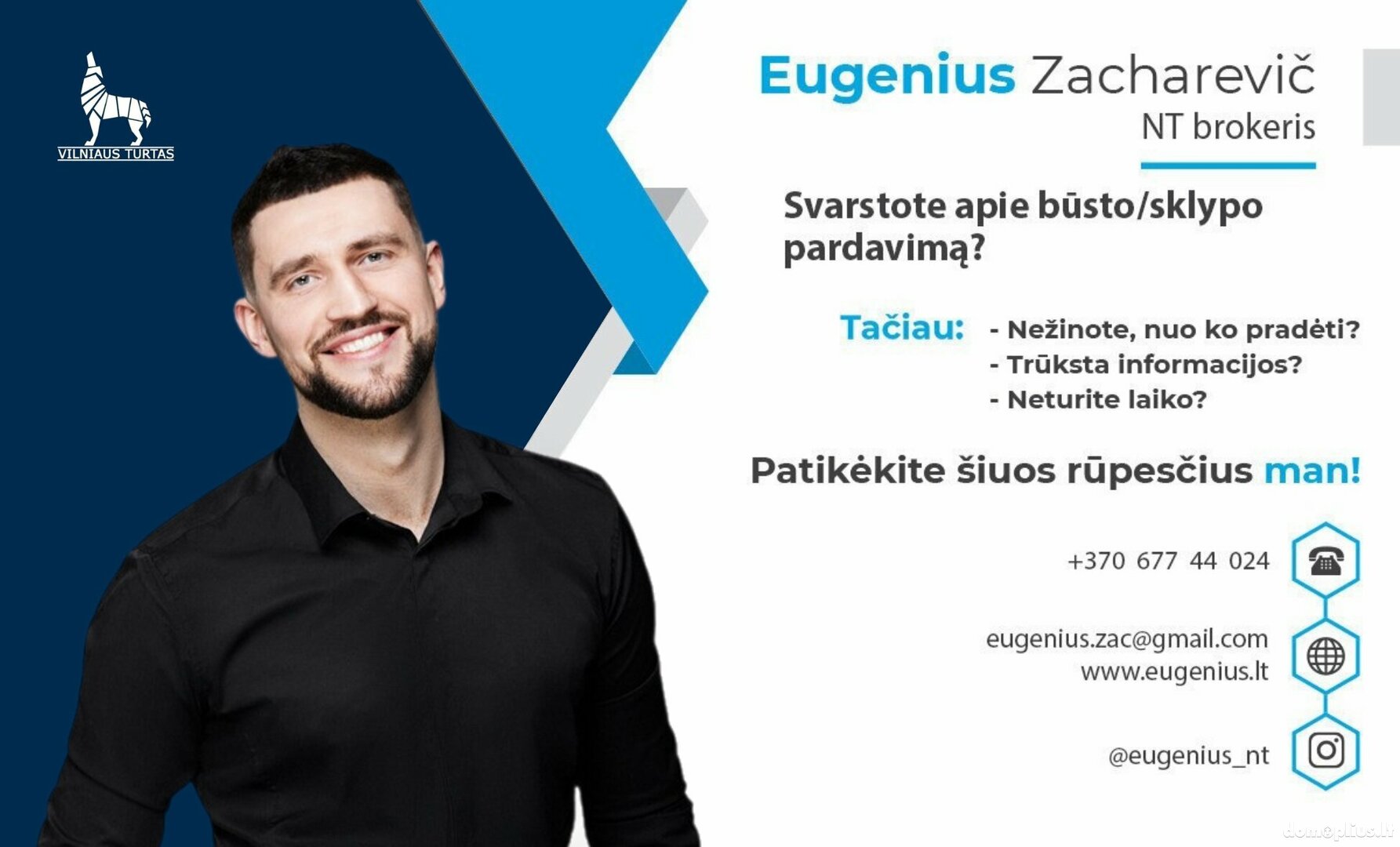 Parduodamas 3 kambarių butas Vilniuje, Naujininkuose, Tyzenhauzų g.