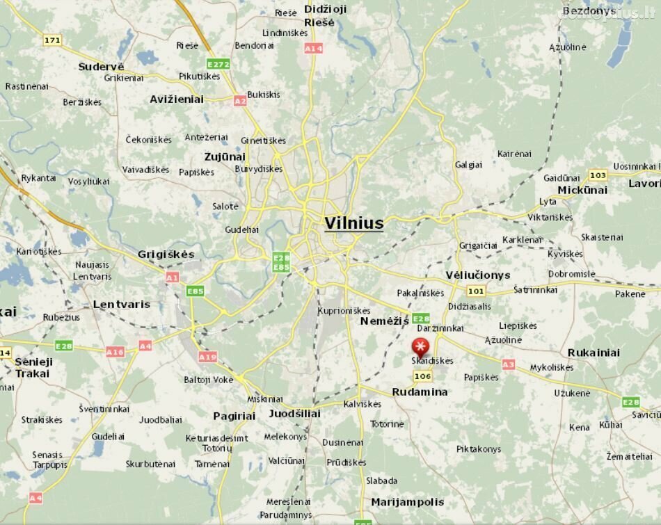 Parduodamas 4 kambarių butas Vilniaus rajono sav., Skaidiškėse, Šv. Faustinos g.