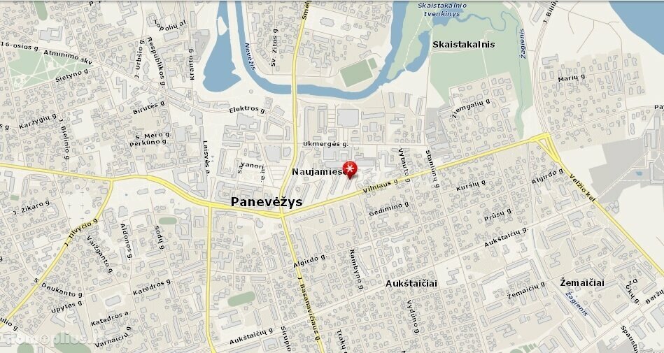 2 kambarių buto nuoma Panevėžyje, Centre, Vilniaus g.