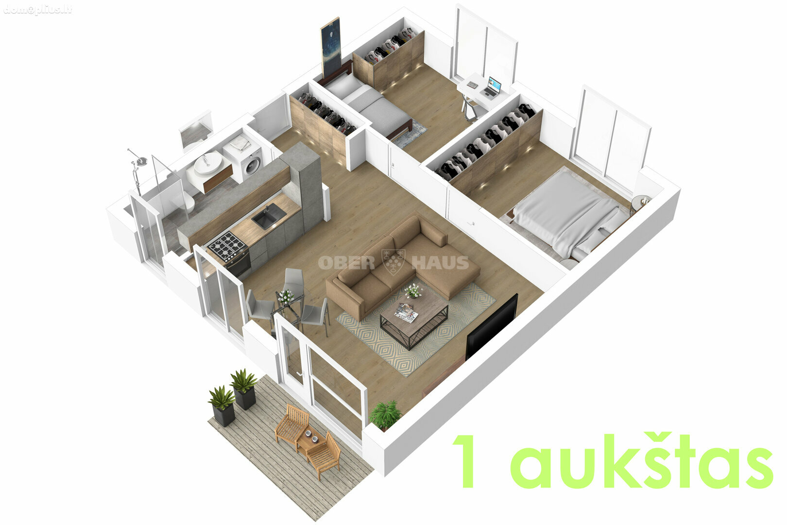 Продается 3 комнатная квартира Kaune, Šilainiuose