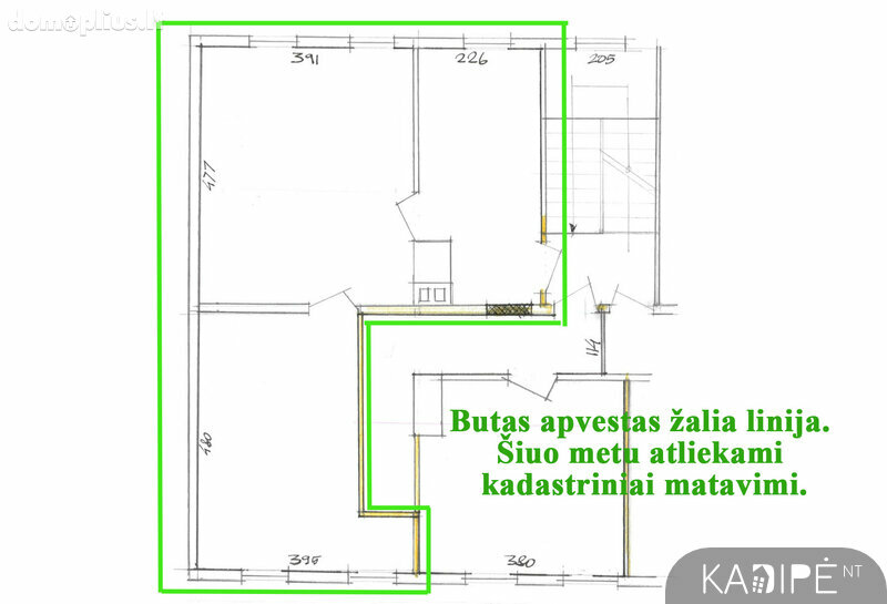 Parduodamas 2 kambarių butas Vilniuje, Šnipiškėse, Saracėnų g.