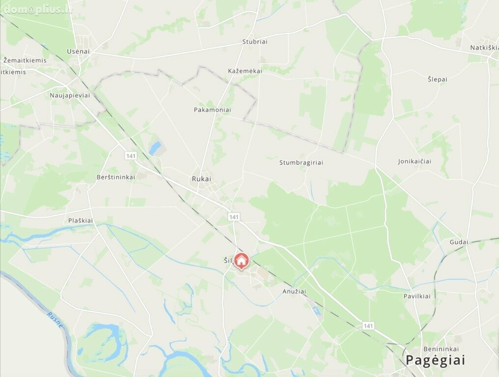 Parduodamas 2 kambarių butas Pagėgių sav., Šilgaliuose