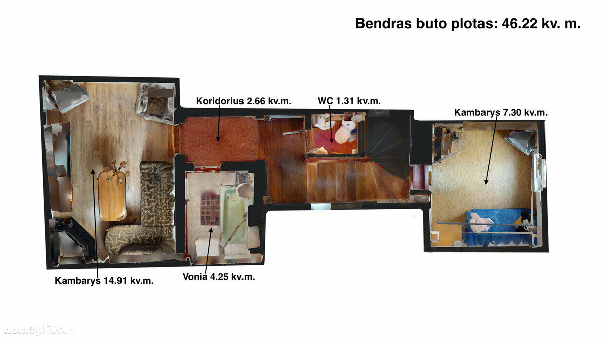 Продается 2 комнатная квартира Šilutės rajono sav., Šilutėje, Tilžės g.
