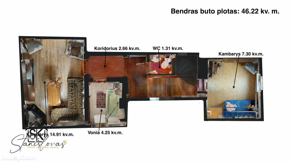 Parduodamas 2 kambarių butas Šilutės rajono sav., Šilutėje, Tilžės g.
