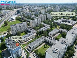 Parduodamas 3 kambarių butas Vilniuje, Pašilaičiuose, Gabijos g.