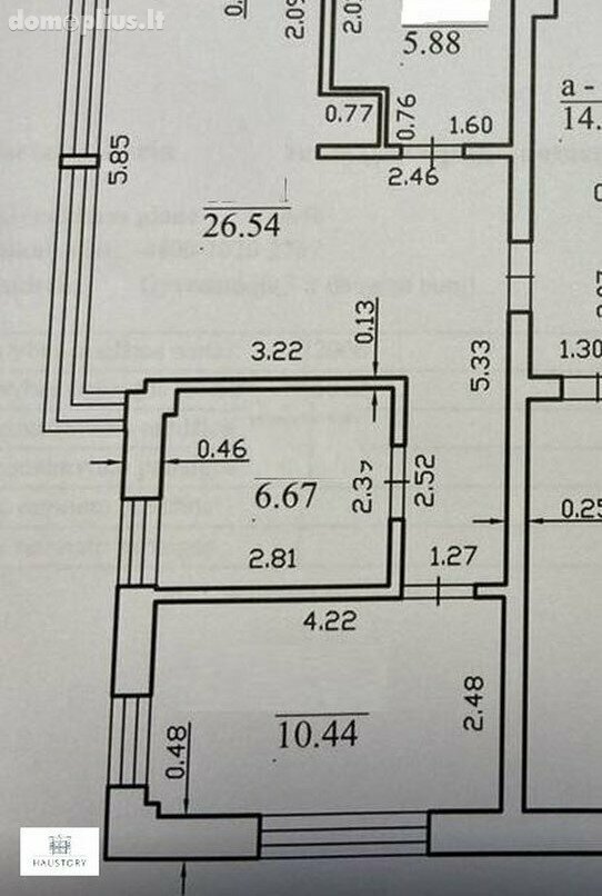 3 rooms apartment for sell Klaipėdoje, Rumpiškėse, Rumpiškės g.