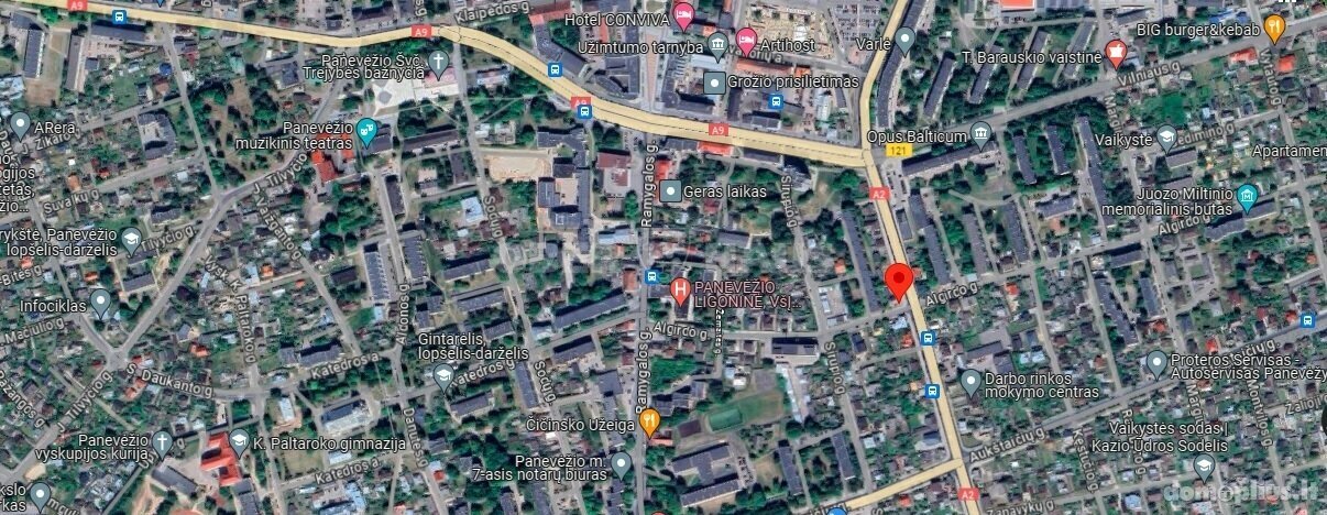 Продается 2 комнатная квартира Panevėžyje, Rožėse, Paliūniškio g.