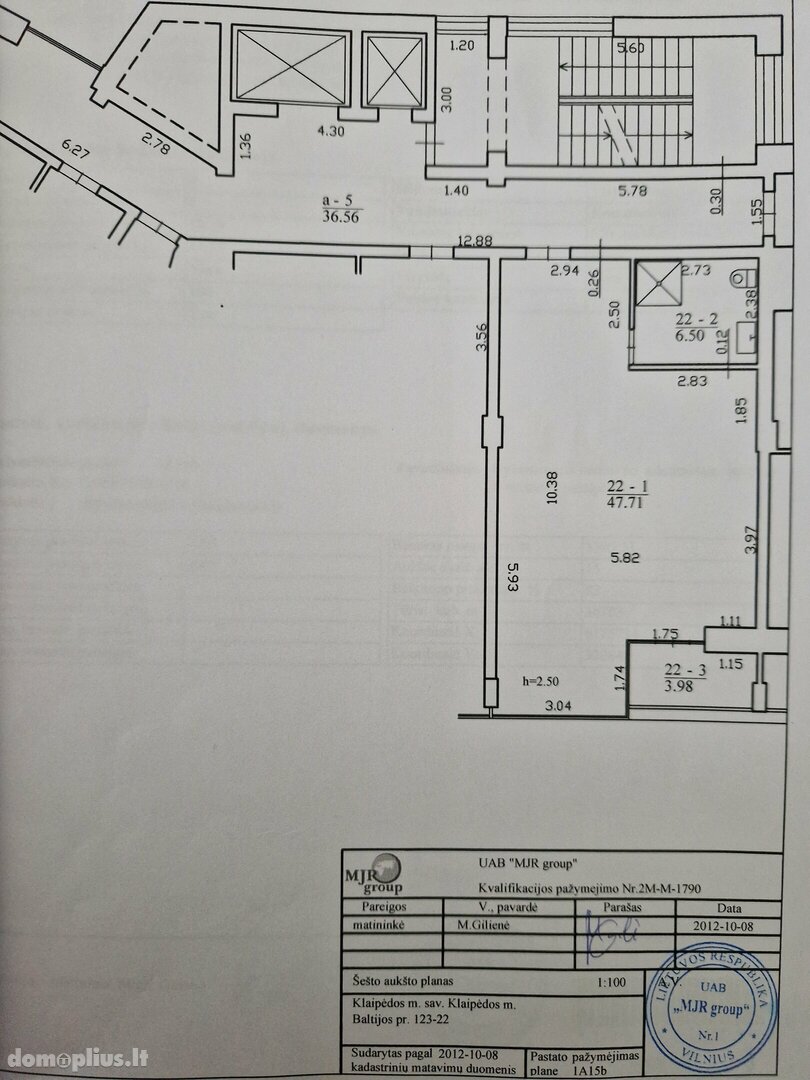 1 room apartment for sell Klaipėdoje, Baltijos, Baltijos pr.