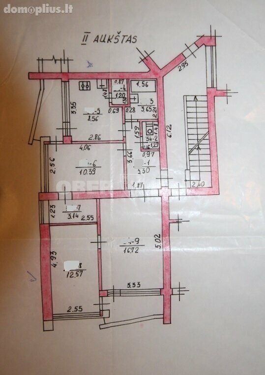3 rooms apartment for sell Kaune, Centre, Laisvės al.