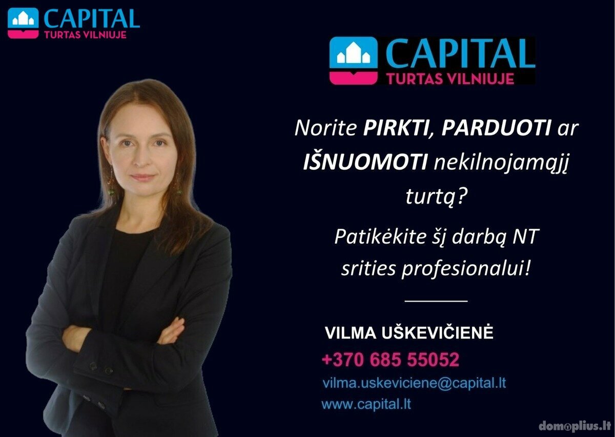 Parduodamas 1 kambario butas Vilniuje, Žvėryne, Birutės g.