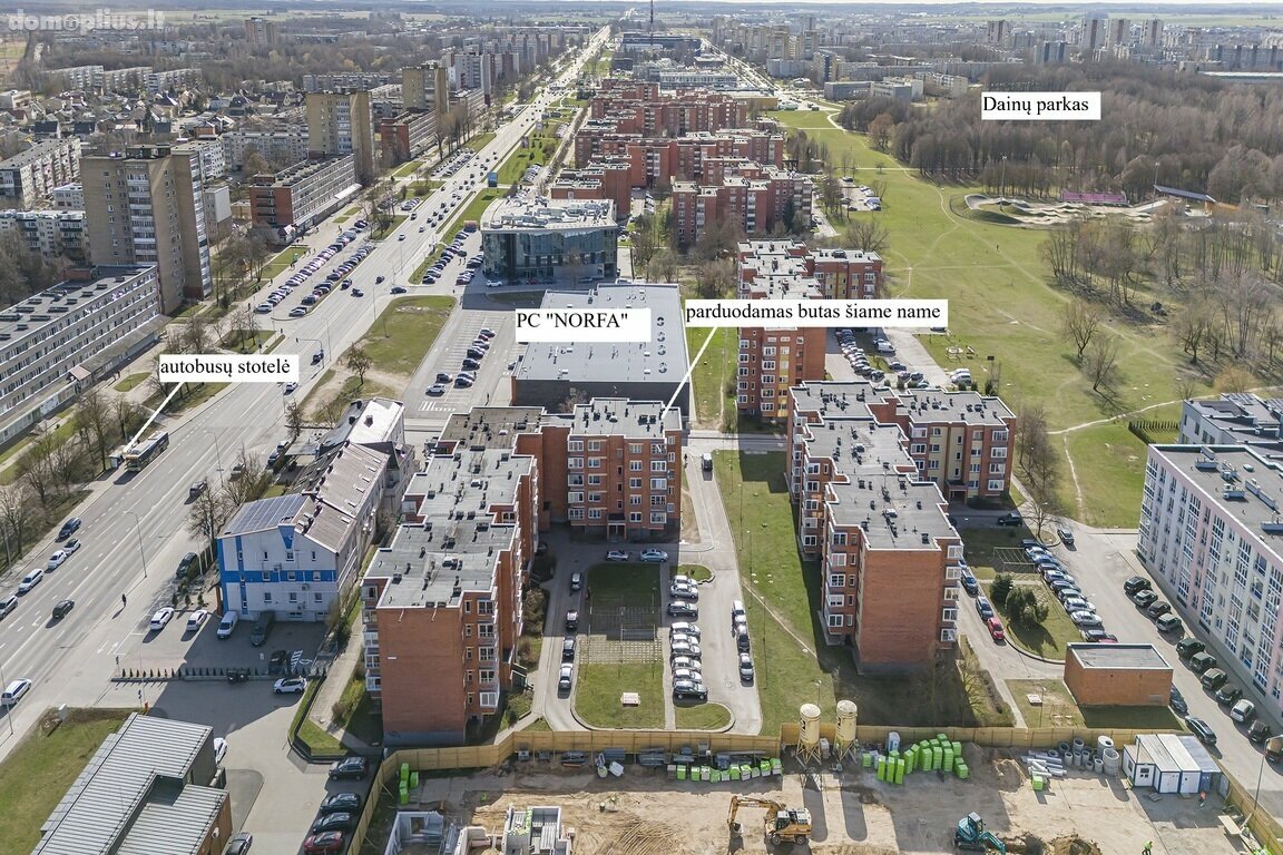 Parduodamas 2 kambarių butas Šiauliuose, Dainiuose, Tilžės g.