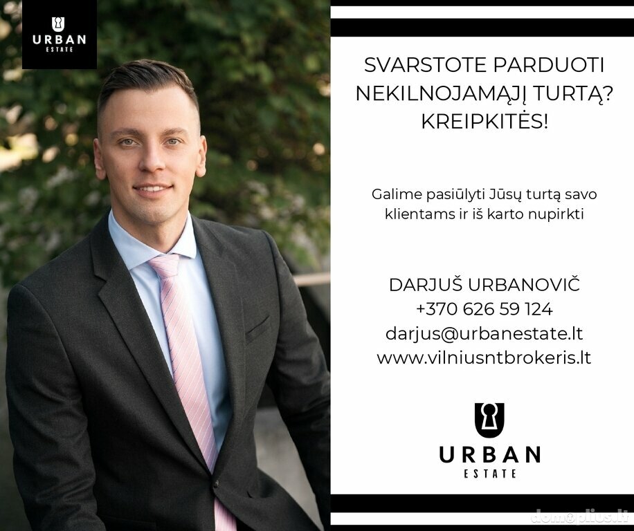 Parduodamas 3 kambarių butas Vilniuje, Naujamiestyje, Birželio 23-iosios g.